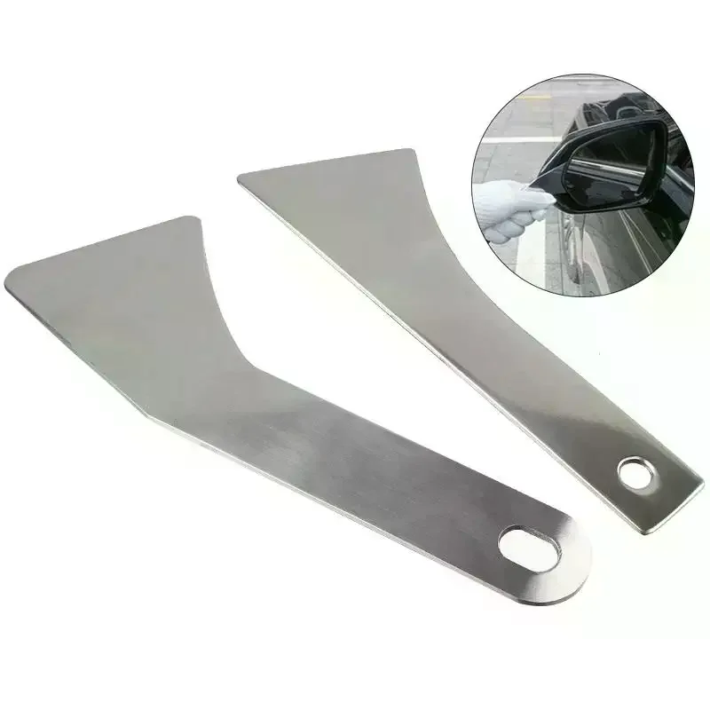 Stainless Steel Scraper Ultra Sharp Scrapers Remove Residue From Steel, Aluminum And More Ends Offer Extra Leverage