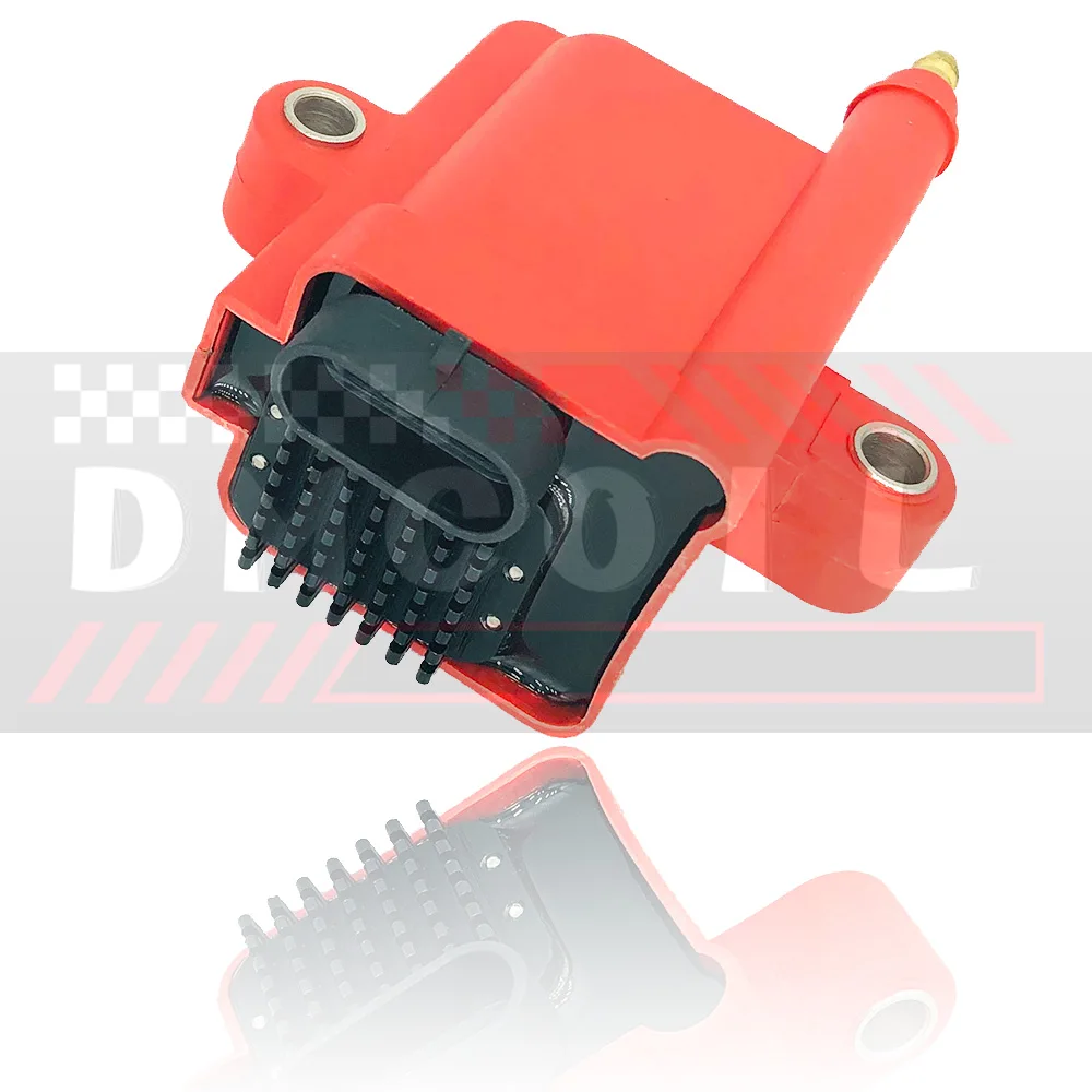 RED PERFORMANCE IGNITION COIL FOR MERCURY MARINE 135/150/175/200/225/250DFI LSW CXL SW XS CXXL QC4 CUMMINS 2006- 339-883778A01