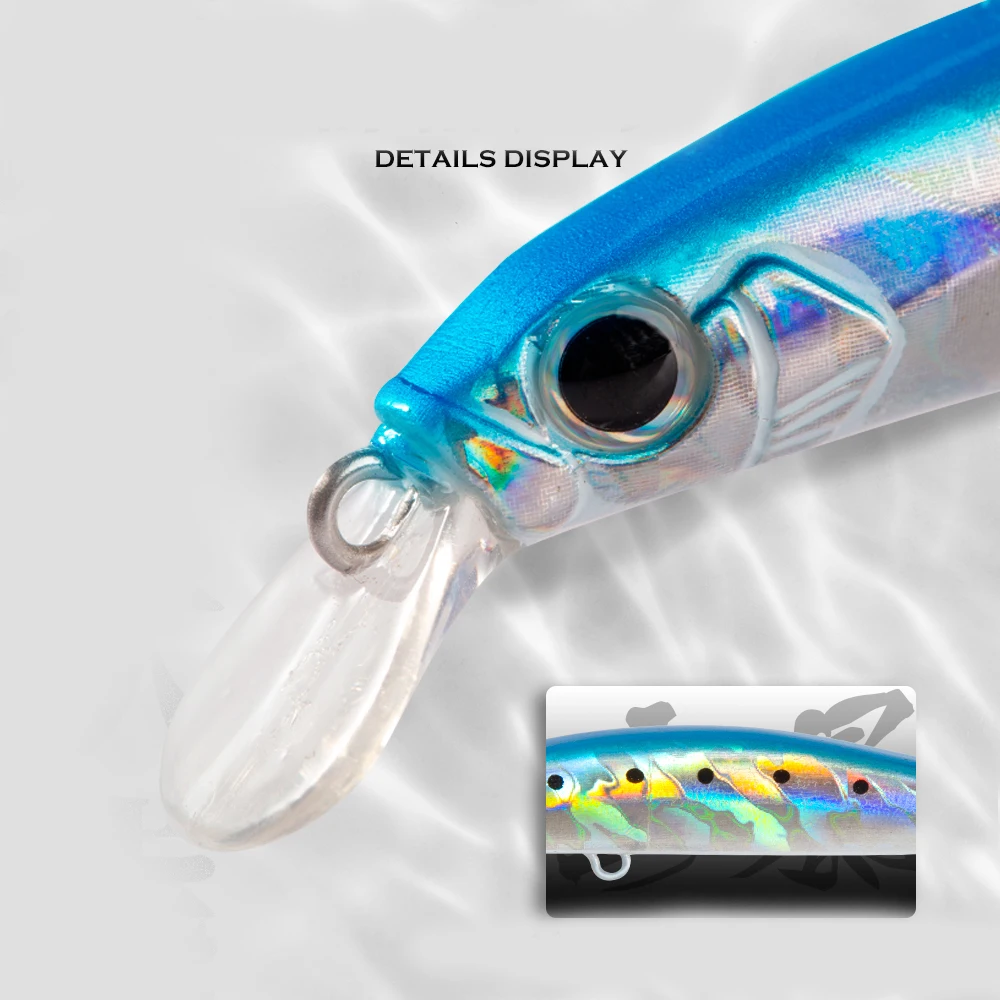 Hunthouse الفنان أسماك الصيد إغراء 80 مللي متر 8.5 جرام الصيد البحري غرق الطعوم Jerkbait Wobblers تويتش عمل لسمك السلمون المرقط باس LW401