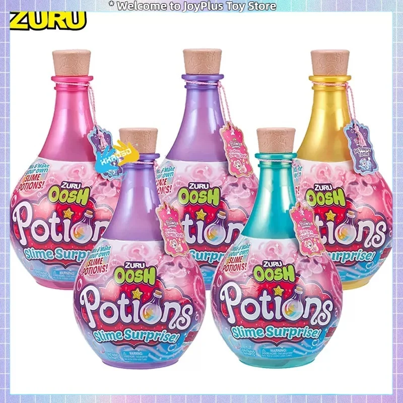 

Zuru Oosh Magic Potions Surprise Blind Box Slime Magic Bottle DIY Surprise Magic Crystal Light Clay Play-Doh Children Toys Gifts