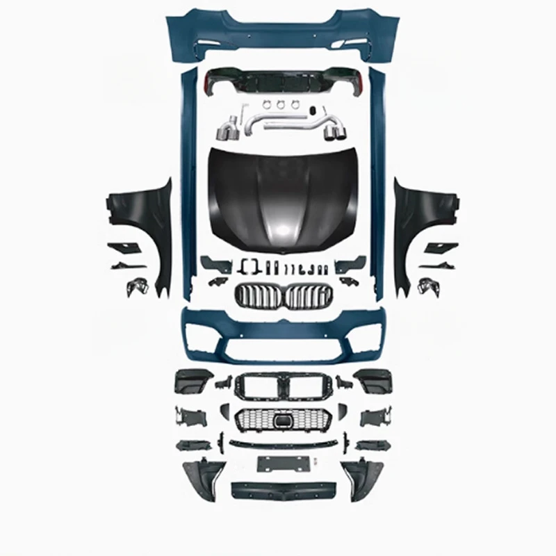 

Подходит для BMW 5 серии F10/F18 2011-2017 годов выпуска. | G30/G38 Широкий | Комплект обвеса в стиле нового M5 для установки поверх штатного кузова