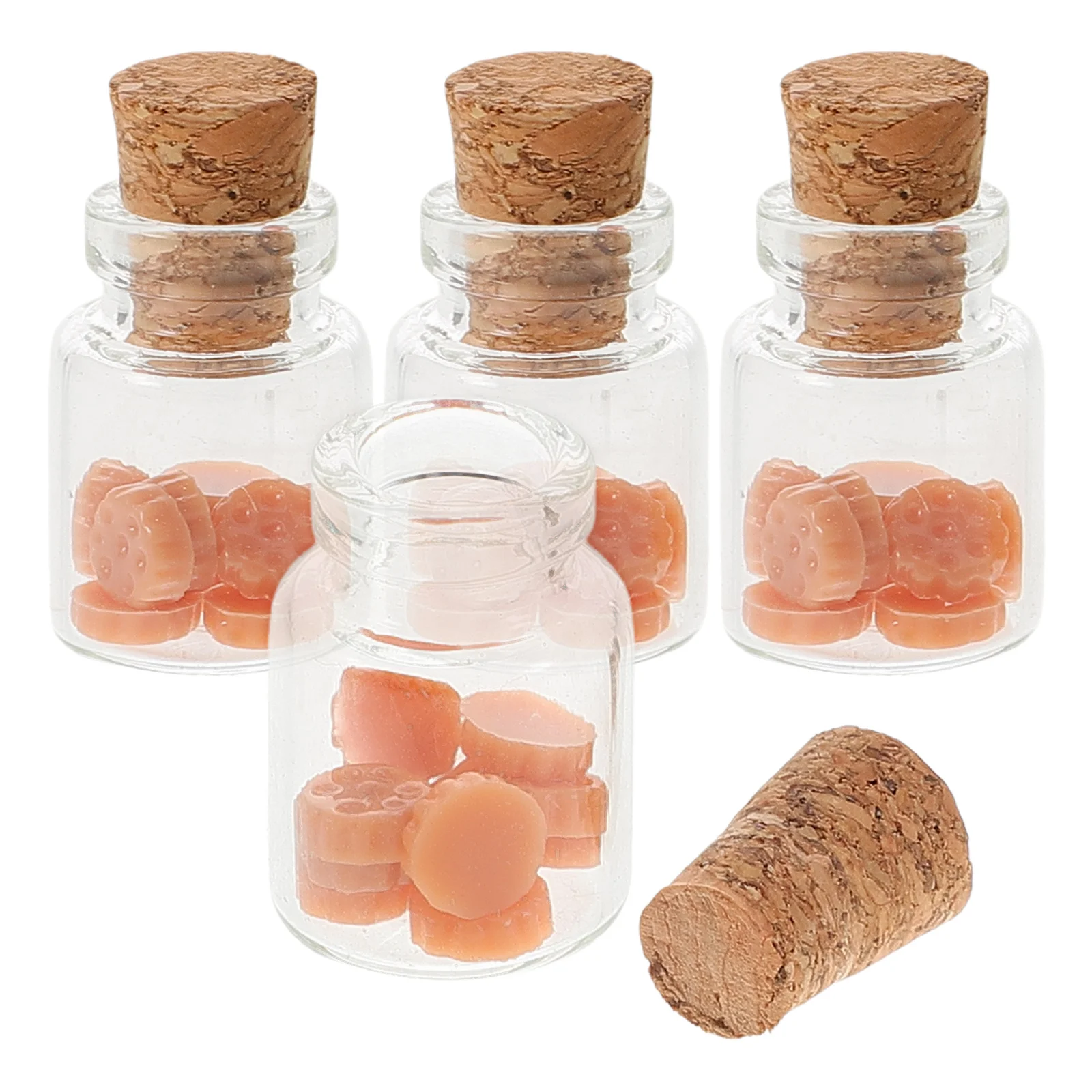 4 Pcs Toys Miniature Cookies Dollhouse Miniatures Kit Accessory Decorate Accessories Coffee