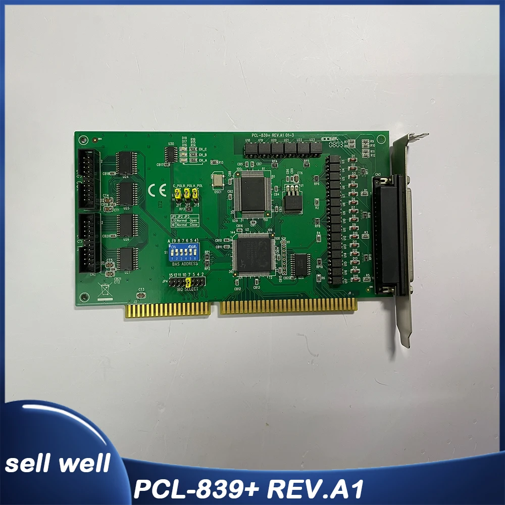 PCL-839+ REV.A1 For Advantech Data acquisition card three-axis stepper motor