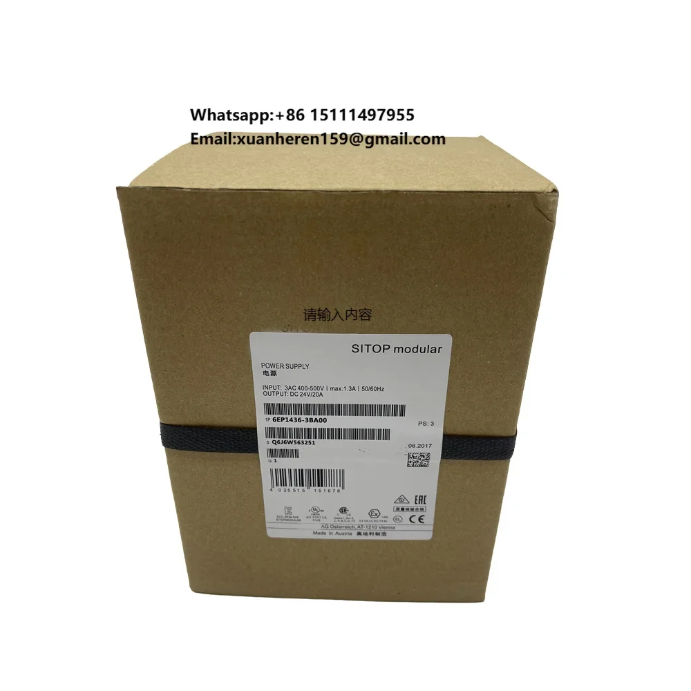 6EP1436-3BA00 PLC Controller Brand New Original Spot PLC Programming Controller Warehouse Stock 6EP14363BA00