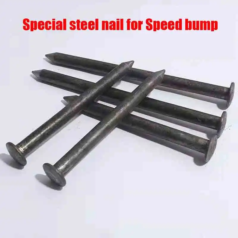 Iron Wire Nail Steel 4 Inch Common Nail Flat Head Common Nails Popular Special steel nail for Speed bump