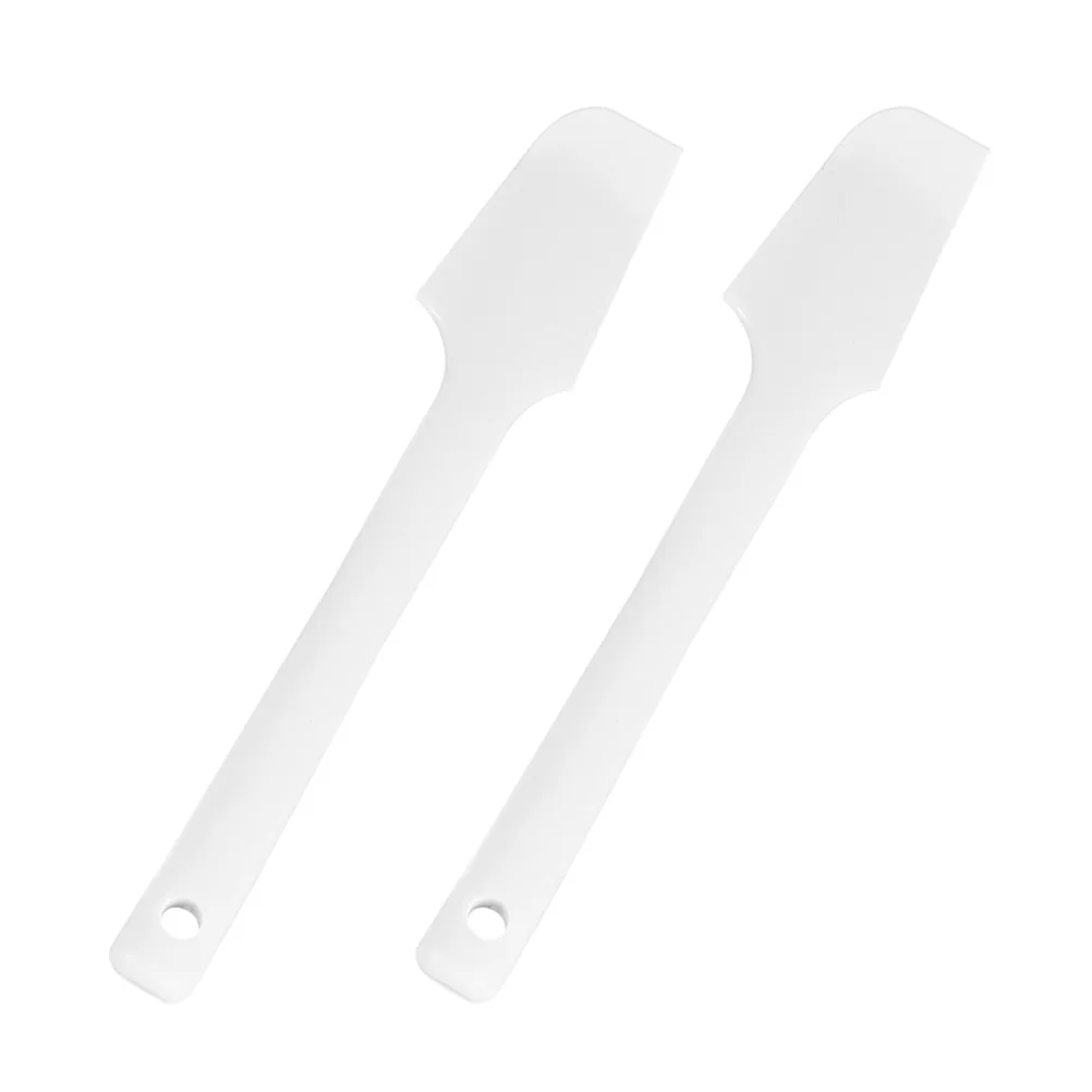 2 Pcs Peanut Butter Scraper Silicone Spatula Silica Gel Kitchen Equipment Sweetened Bean Paste Spreading Spatulas Cake