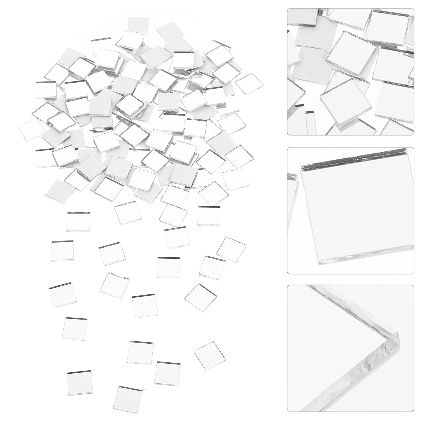 

300pcs Mosaic Tiles Assorted Stones For Diy Crafts Photo Frames Vases Mirrors Fish Tank Decor Crystal Tiles Pebbles