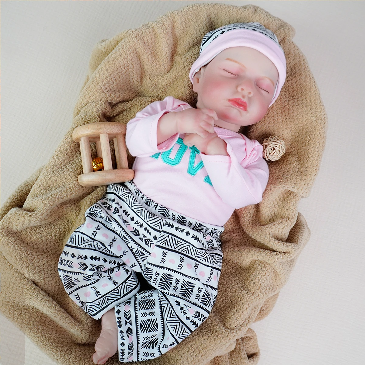 

JOYORA 50CM SOFT TOUCH HUMANOID BABY DOLL HANDMADE 3D SKIN WITH VISIBLE VEINS SUITABLE FOR COLLECTING ART DOLLS CHRISTMAS GIFTS