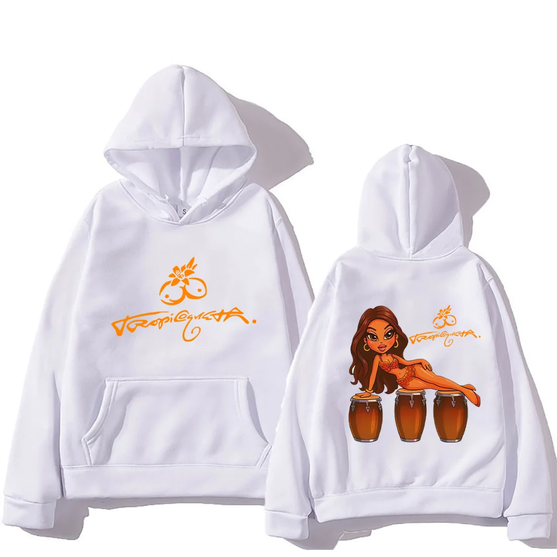 

Karol G Tropicoqueta Fashion 2025 New Hoodie Men Women Fleece Long Sleeve vintage Sweatshirt hip hop streetwear Casual pullovers