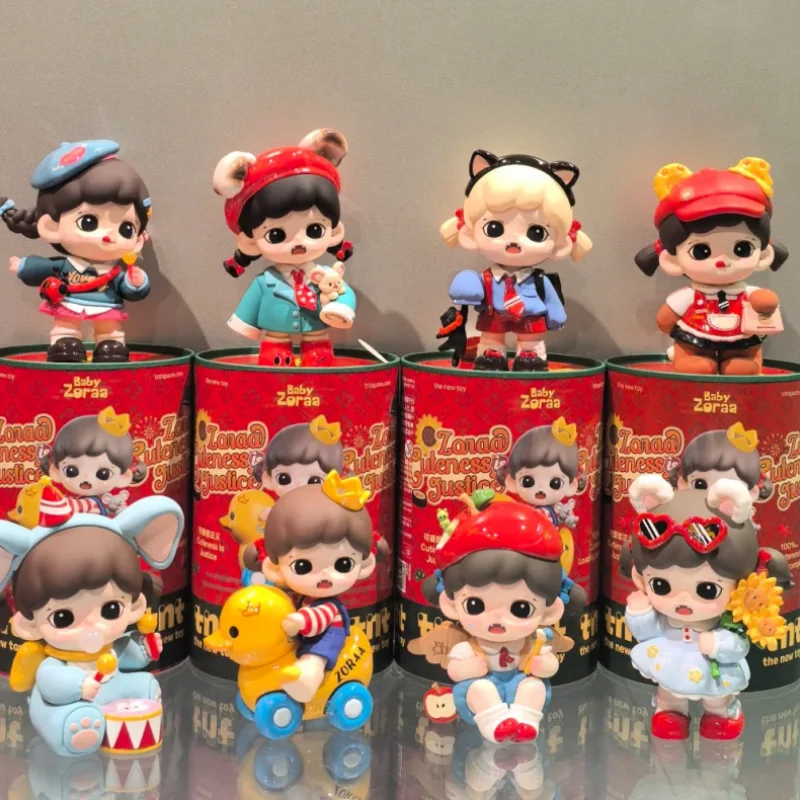 

Genuine Tnt Zoraa Cuteness Is Justice Series Blind Box Figure Kawaii Desk Decor Cute Collection Doll Model Surprise Gift Toy