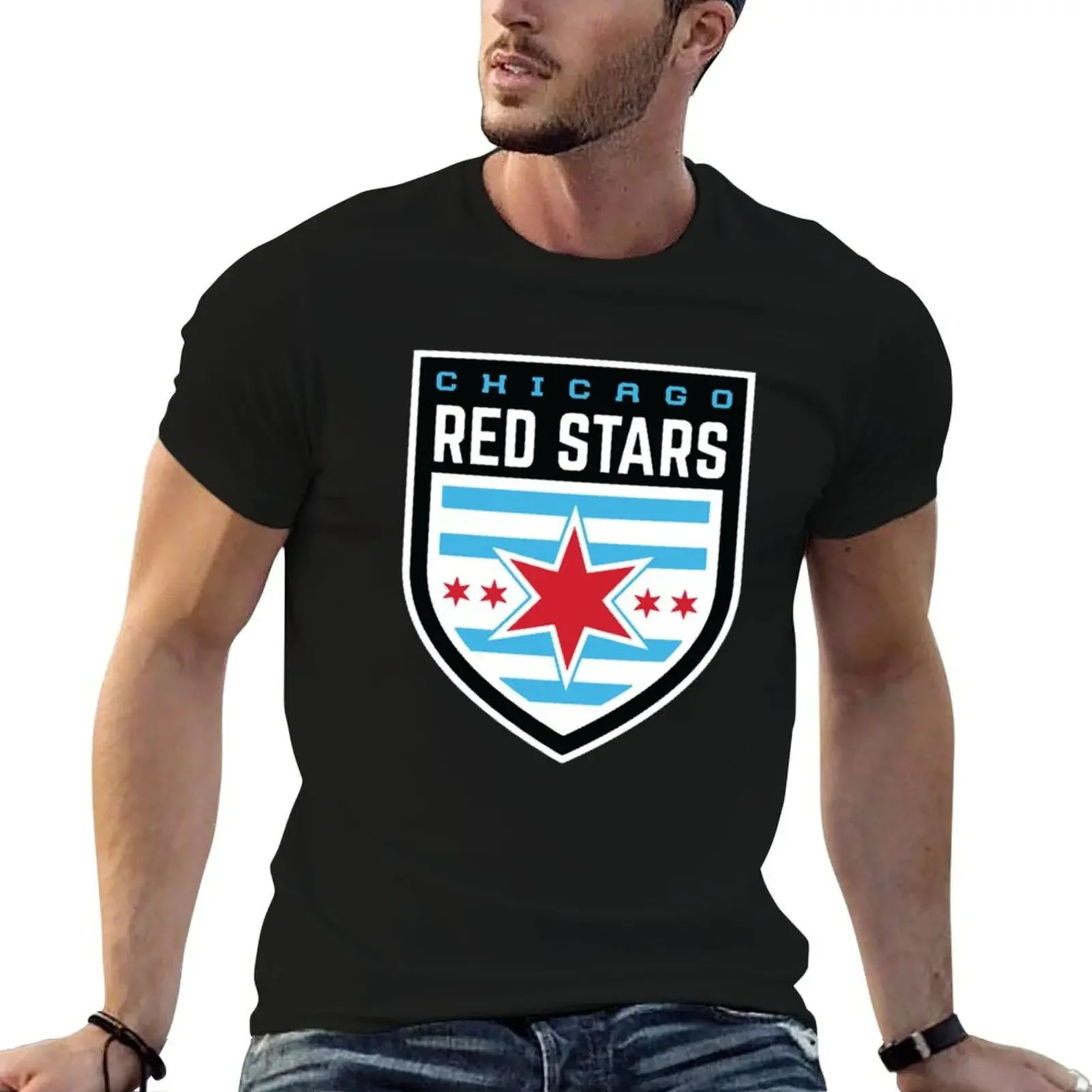 

BEST SELLER - Chicago Red Stars Merchandise T-Shirt anime vintage clothes blue archive kawaii clothes mens fashion