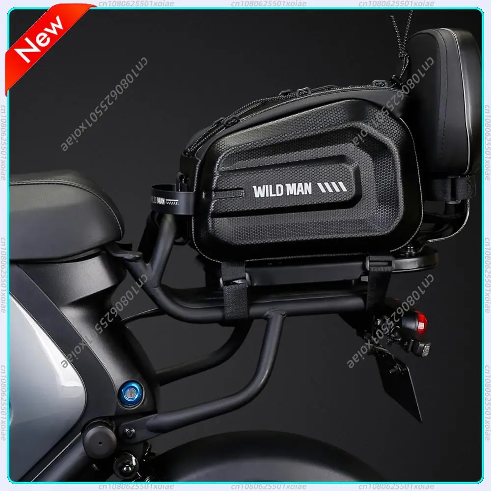 

WILD MAN Cycling Side Rear Rack Electric Bike Trunk Bag Mountain Road Bicycle Tail Seat Pannier Pack MTB Luggage Carrier Bags