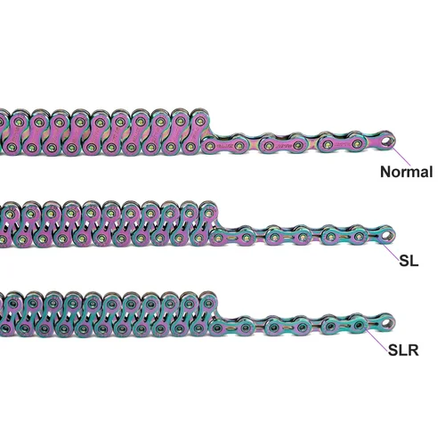 Imagen 2 del producto ZTTO MTB bicicleta de carretera cadena colorida 8s 9s 10s 11s 12s cadena de velocidad corriente de cadena duradera Universal de alta calidad con enlace faltante