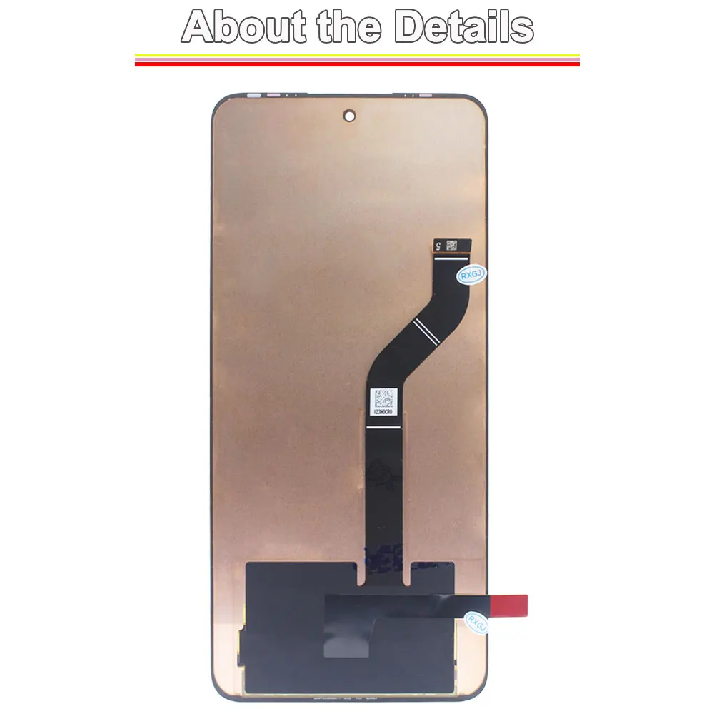 6.55" 12 Lite LCD for Xiaomi 12 Lite 2203129G LCD Display Touch Screen Digitizer Replacement Assembly for Xiaomi 12 Lite Display image 3