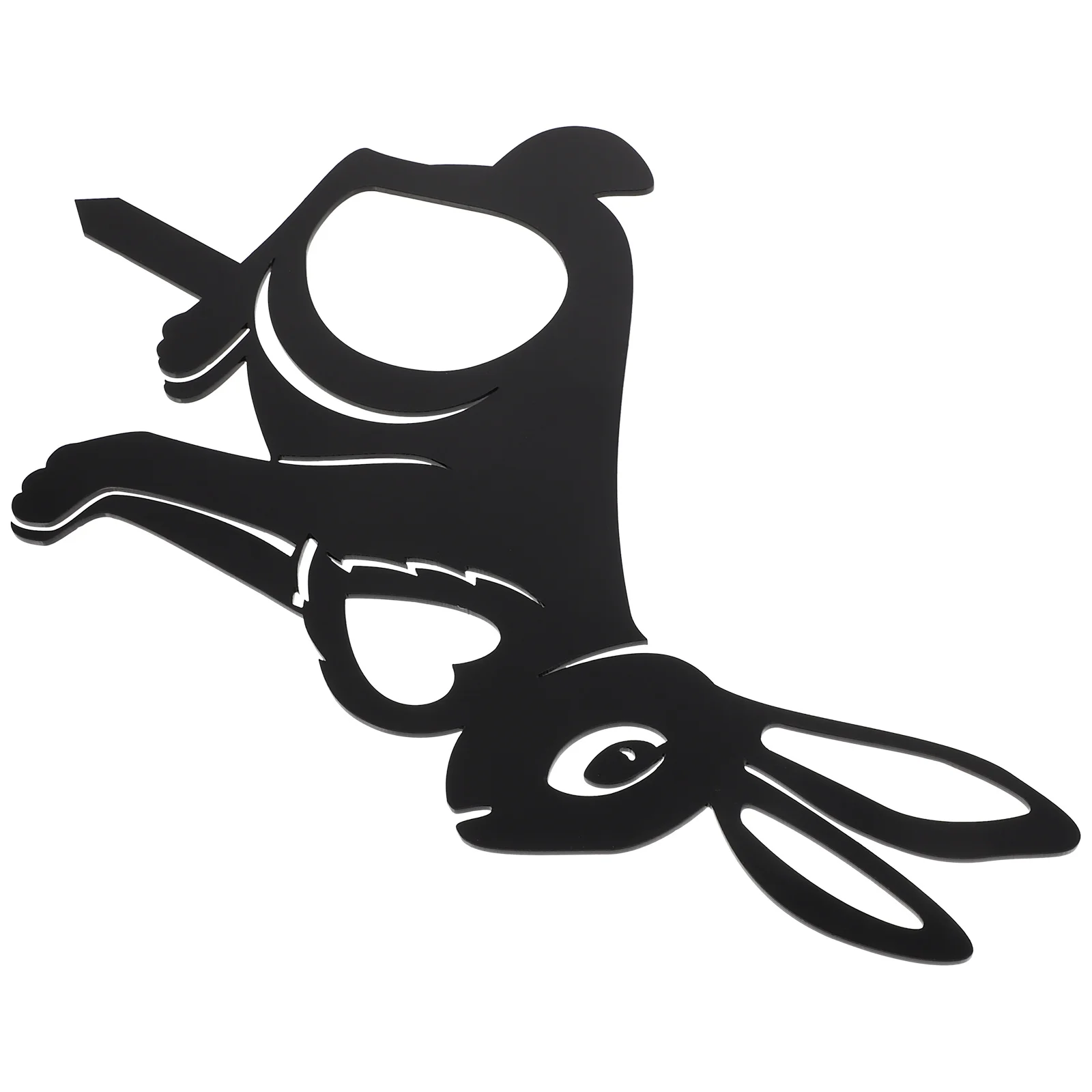 ديكور على شكل أرنب عيد الفصح، زخرفة الحديقة الخارجية، حديقة الأرنب، مادة أكريليك موثوقة تدوم طويلاً