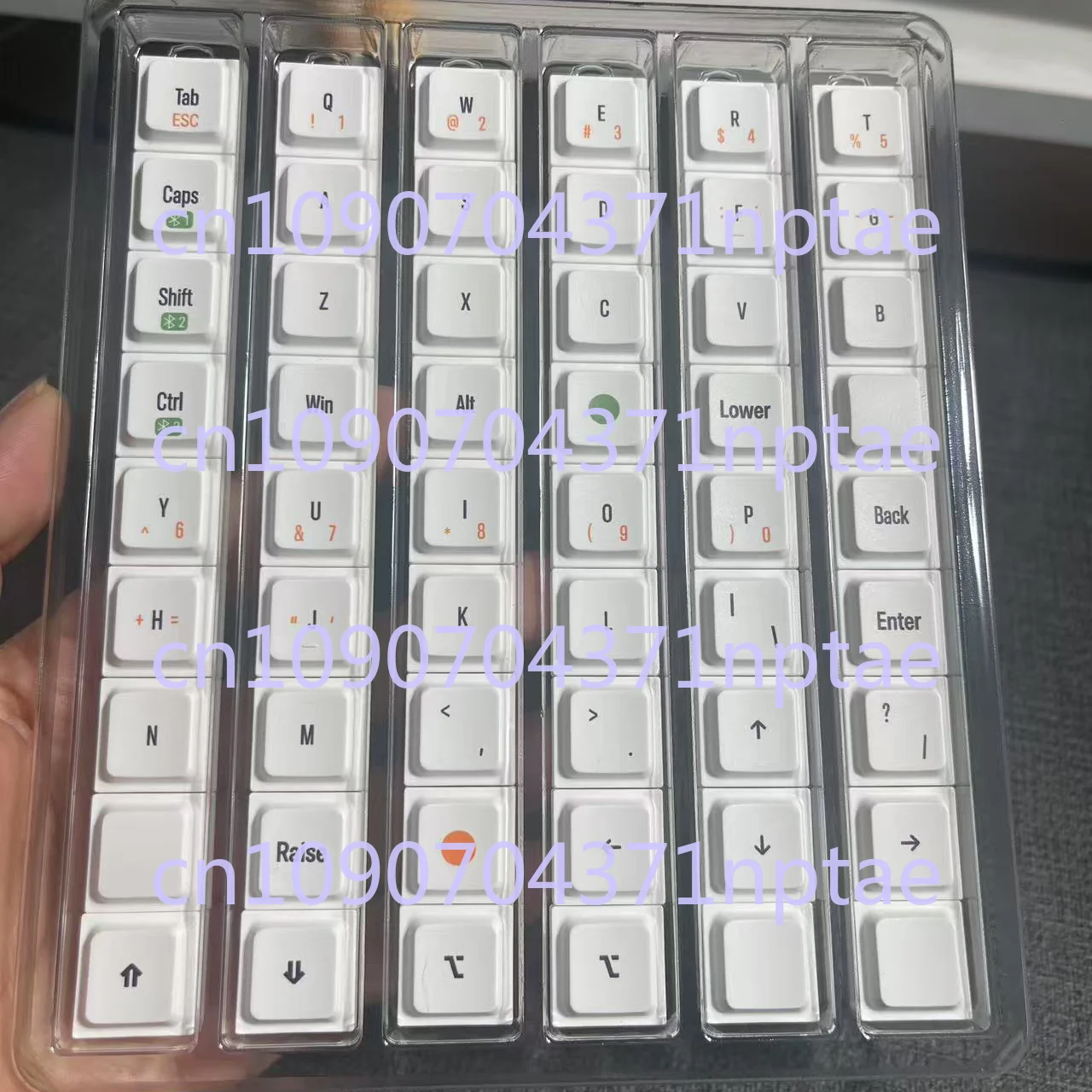 LAK, LCK Low-Profile Keycaps—Exclusively for Cornix; Compatible with Cross-Shank Switches for Customizable Combinations