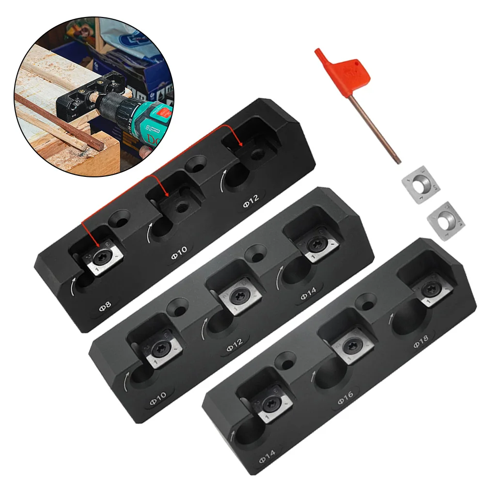 

Carbide Inserts Dowel Maker Jig Plate Wooden Wood Dowel Round Rods 8-18mm Hand Tools Power Tool Accessories Household Supplies