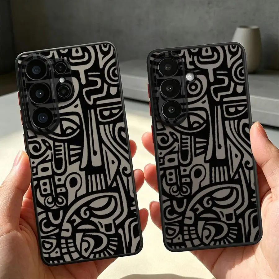 Creative Art Graffiti Case for Samsung Galaxy S26 Note 20 Ultra 10+ S24 Plus S23 FE S20 FE S22 S25 Ultra S21 Funda Back Phone