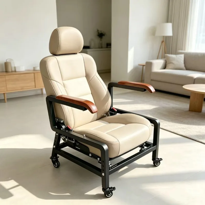 Car Seat to Office Chair Frame Metal Stand Wood Armrest Adapter Kit Set Universal Fit