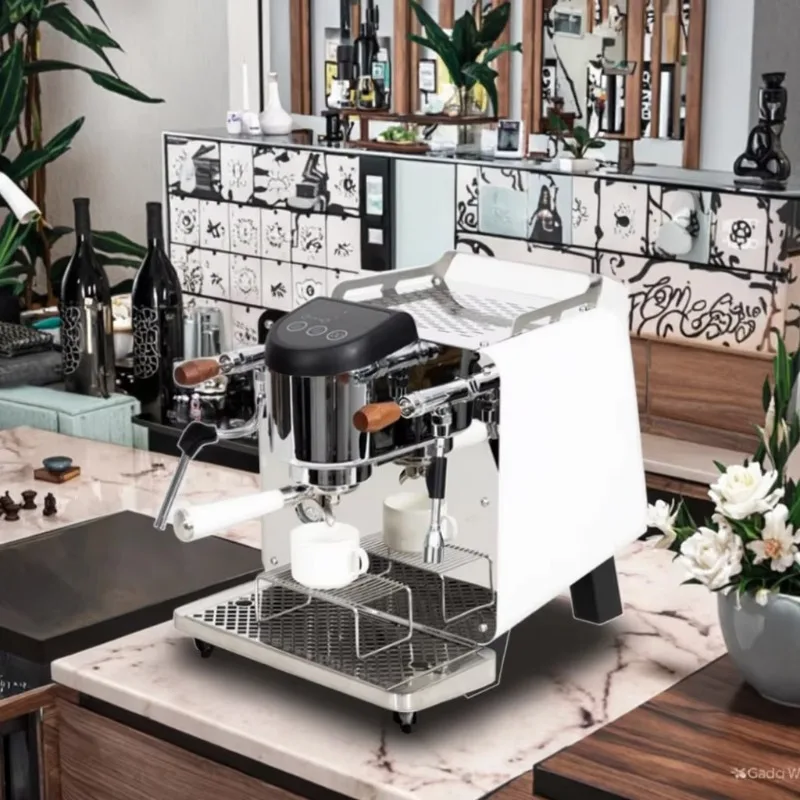 Single-Head Stainless Steel Coffee Machine Commercial Kitchen Equipment for Fast Food Restaurants Hotels for Industrial