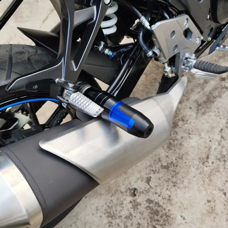 جديد صالح لياماها YZF R3 YZFR 3 YZFR3 YZF-R3 2012-2025 اكسسوارات الدراجات النارية السقوط حماية العادم المنزلق تحطم الوسادة