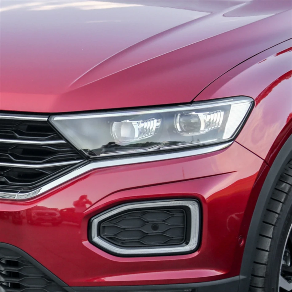 For Volkswagen VW T-Roc 2018 2019 2020 2021 Automotive Accessories Car Base Head Lamp Shell Headlamp House box Headlight Shade