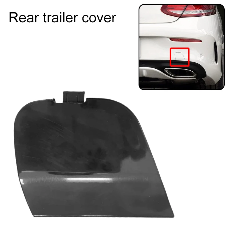 Rear Bumper Trailer Cover Tow Hooks For Mercedes benz W205 Coupe A2058851624 2058851624 2058853303 2058851224 2058850556