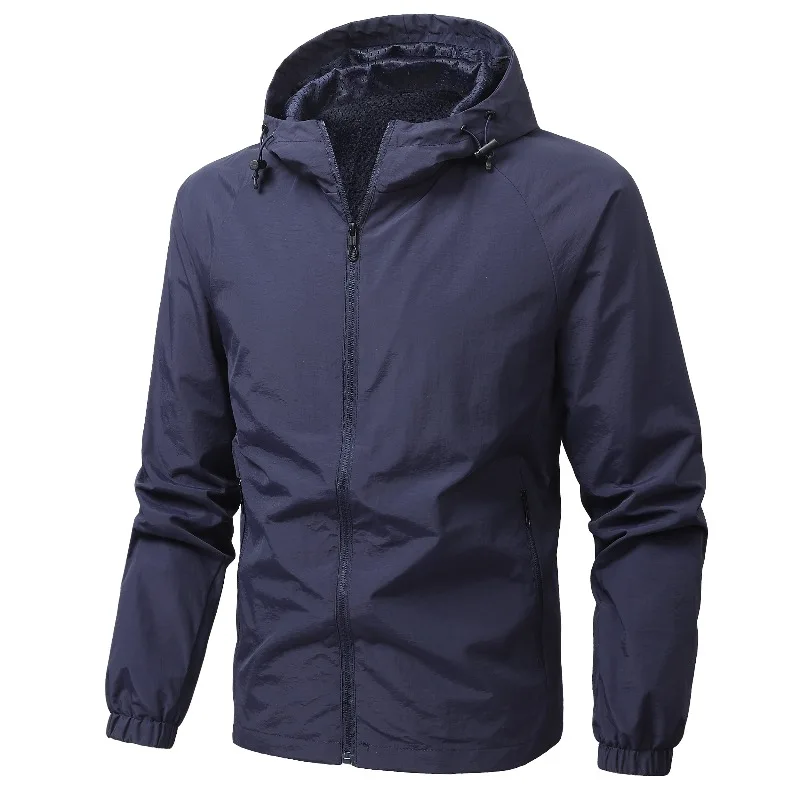 Chaqueta Primavera Hombre Impermeable Cortavientos - alternate angle