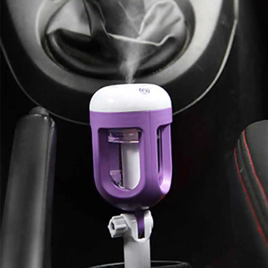 180 Degree Rotation Car Humidifier Air Purifier Aroma Diffuser Air Freshener Purifier Aromatherapy Mist Maker