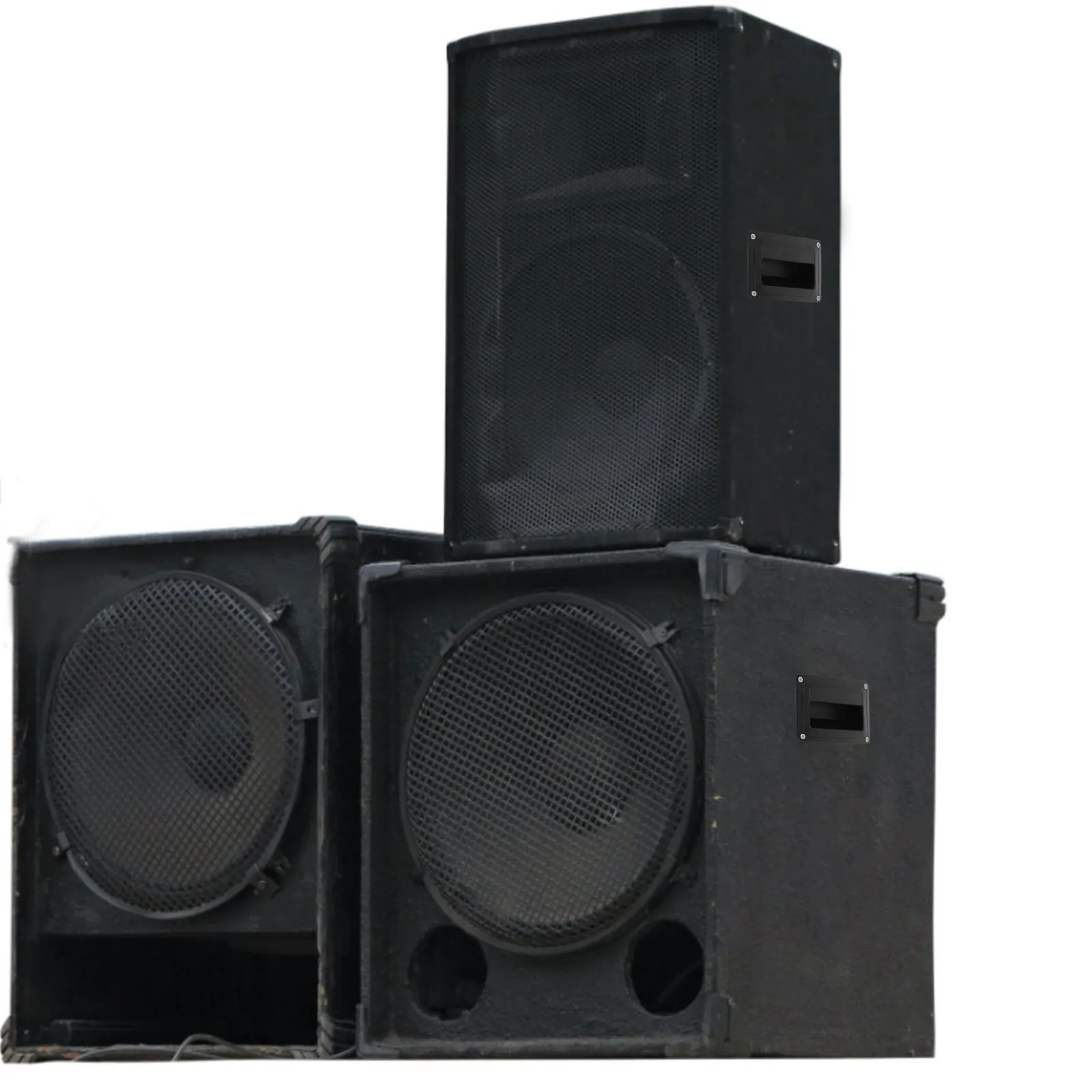 

4 Pcs Durable Plastic Side Handle Speaker Accessories for Audio Replacement