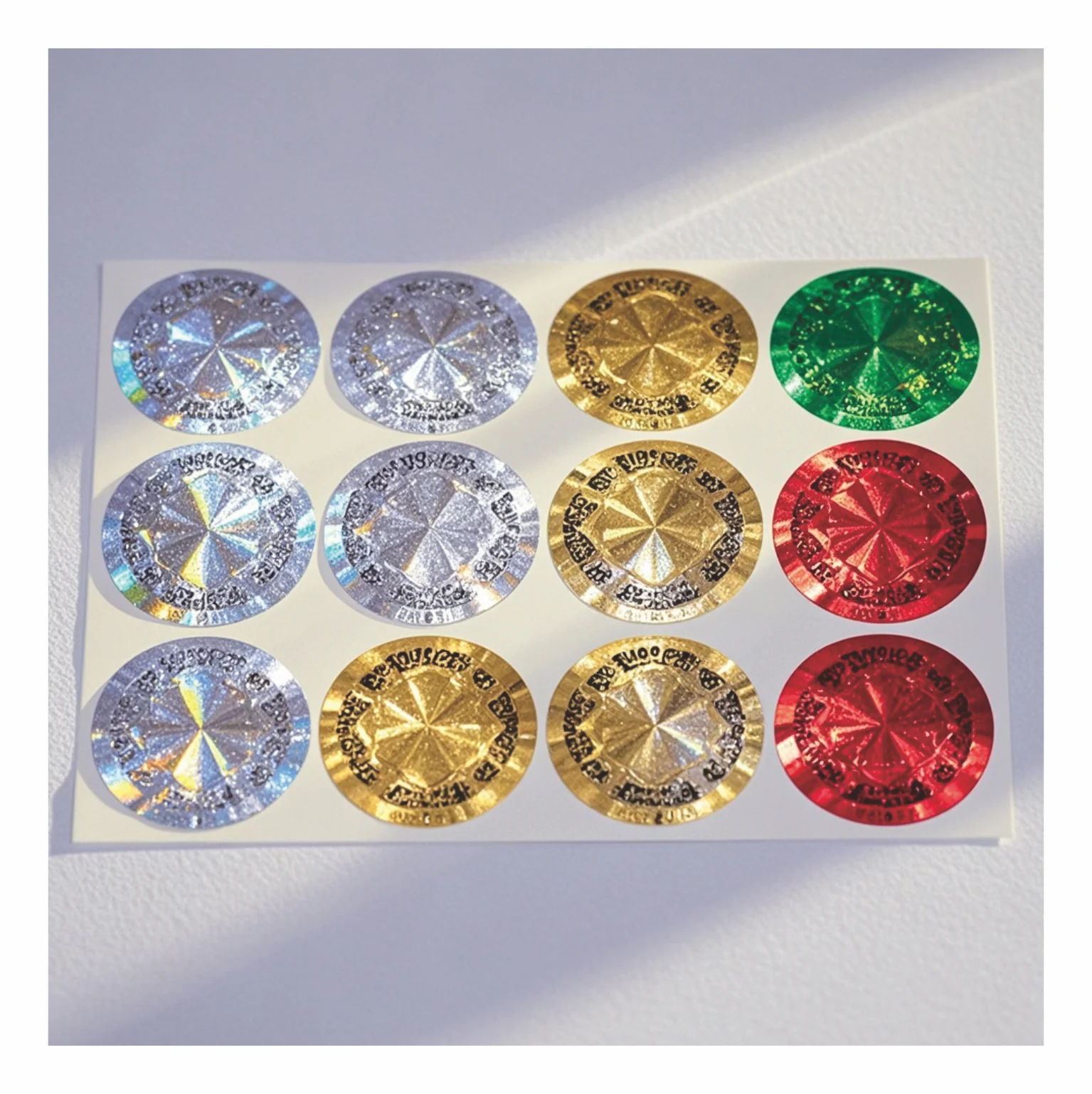 

Professional Rolled Hologram Label With Custom Design Private Label Vendors With Great Price