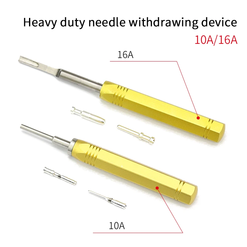 Needle picker for heavy duty connectors （Cold pressed type heavy duty connector 10A/16A）