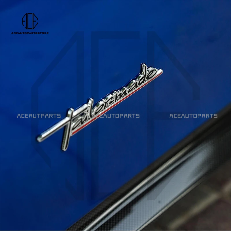 New Arrivals For Ferrari Badge Emblem For Side Skirt Car Stickers Auto Accessories All Models F8 SF90 458 488 F12 812