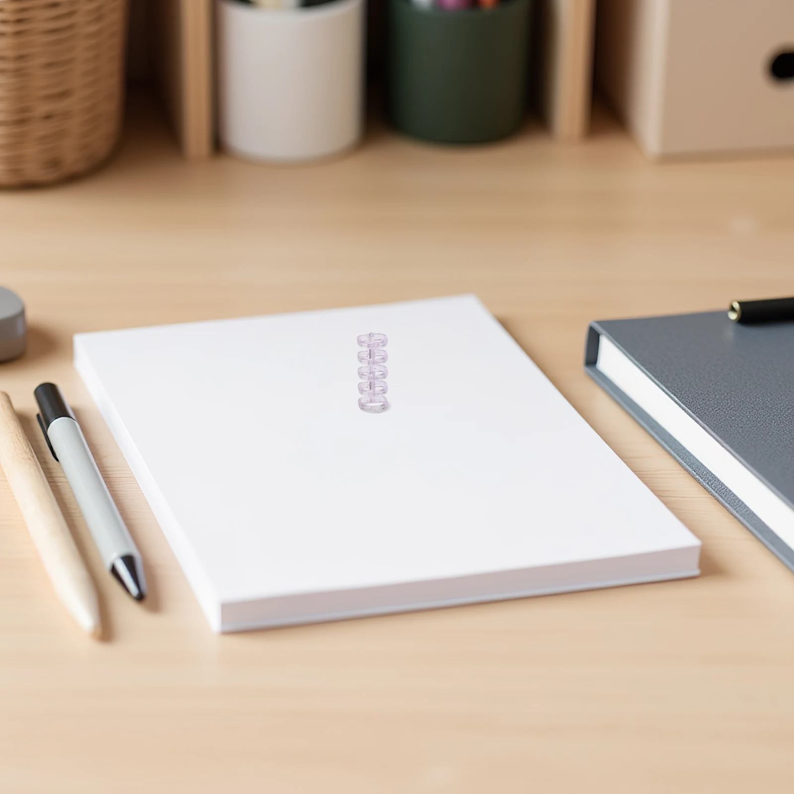 

100Pcs Plastic Loose-Leaf Binder Rings Transparent 5-Hole Openable Clips for Notebook Planner Document Organization