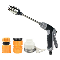 Garden Hose Nozzle High Pressure Spray Water Gun Water Nozzle for Washing Cars Watering Garden Cleaning