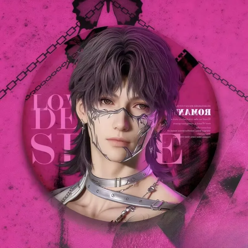 

Периферийные устройства «Любовь и глубокий космос», рок-мужская звезда, самодельные значки из жести, подвеска с высоким уровнем внешнего вида, подарки Sylus