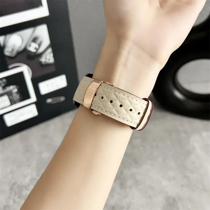 สายหนัง 22 มม.สําหรับ Samsung Watch 46 มม.เกียร์ S3 Frontier Amazfit GTR 47 มม.สําหรับ Huawei Watch 3 Xiaomi สายคล้อง