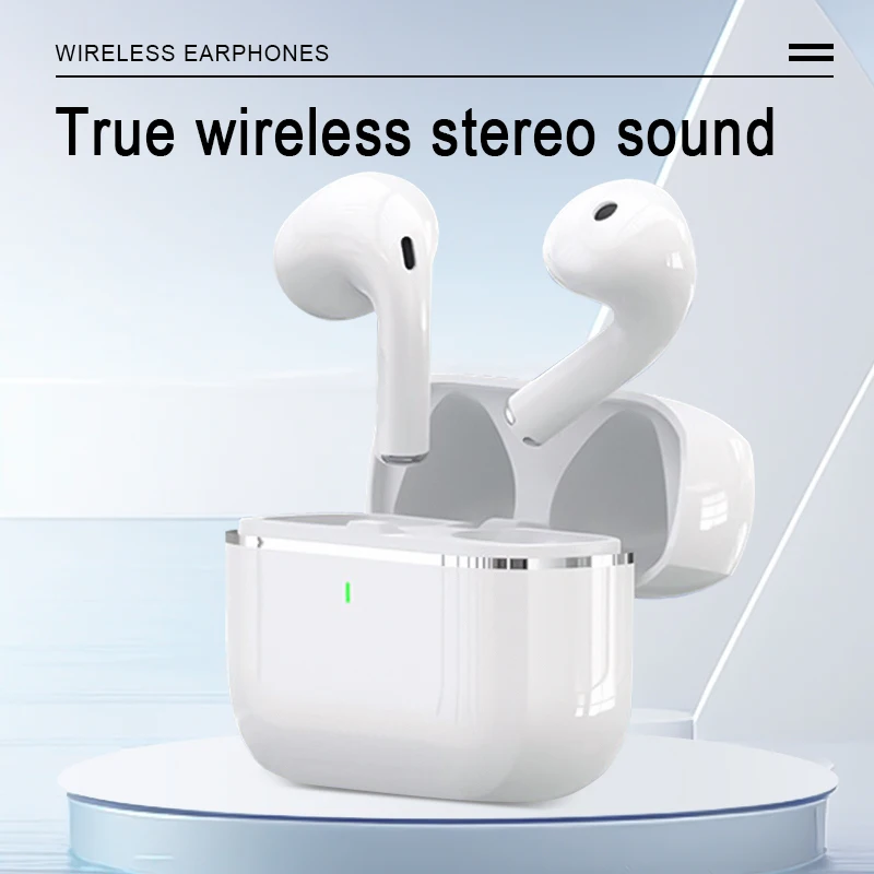 سماعات أذن مزيفة Air Pod TWS لاسلكية تعمل بالبلوتوث مع ميكروفون لهاتف Xiaomi Android Apple iPhone Earbud #2