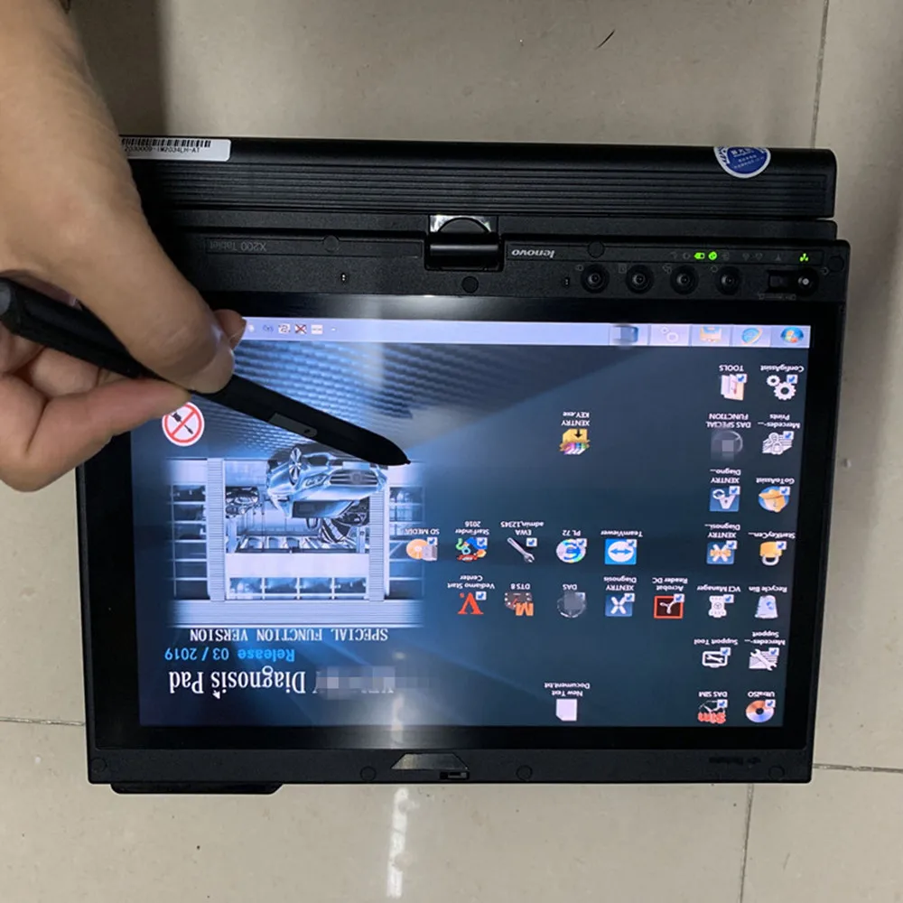 2023.09 Xentry DAS Diagnostic Software SSD in X220T Laptop