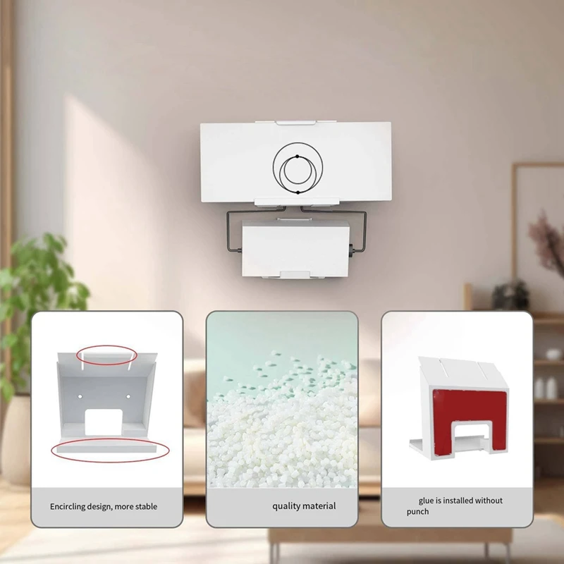 New Suitable For Starlink Chain V3 Router Plastic Bracket Gen3 Wall Bracket Without Punching Bracket