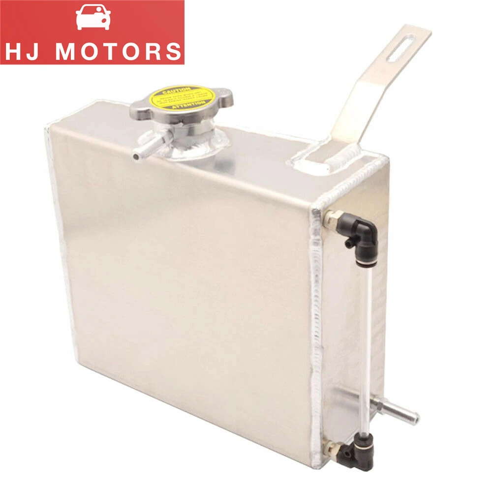 

Universal 2L Radiator Coolant Overflow Fuel Tank for Supra MK III IV 7MGTE 2JZGT Aluminum Oil Tank Oil Catch Tank