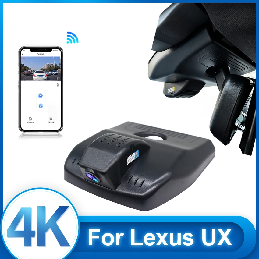 New! 4K Car DVR Video Recorder Dash Cam Camera For Lexus UX 300h 260h 250h 200 2019-2025 for Lexus UX300h UX260h UX250h UX200