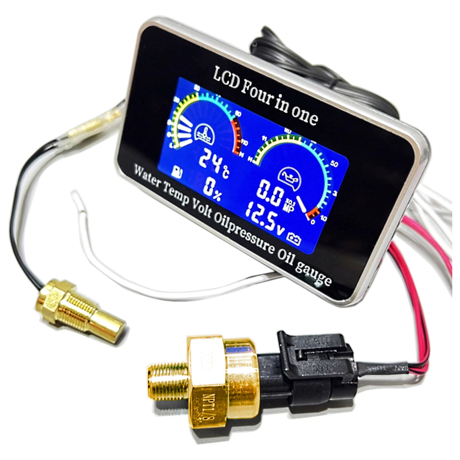 12V/24V 4In1 Lcd Ca…