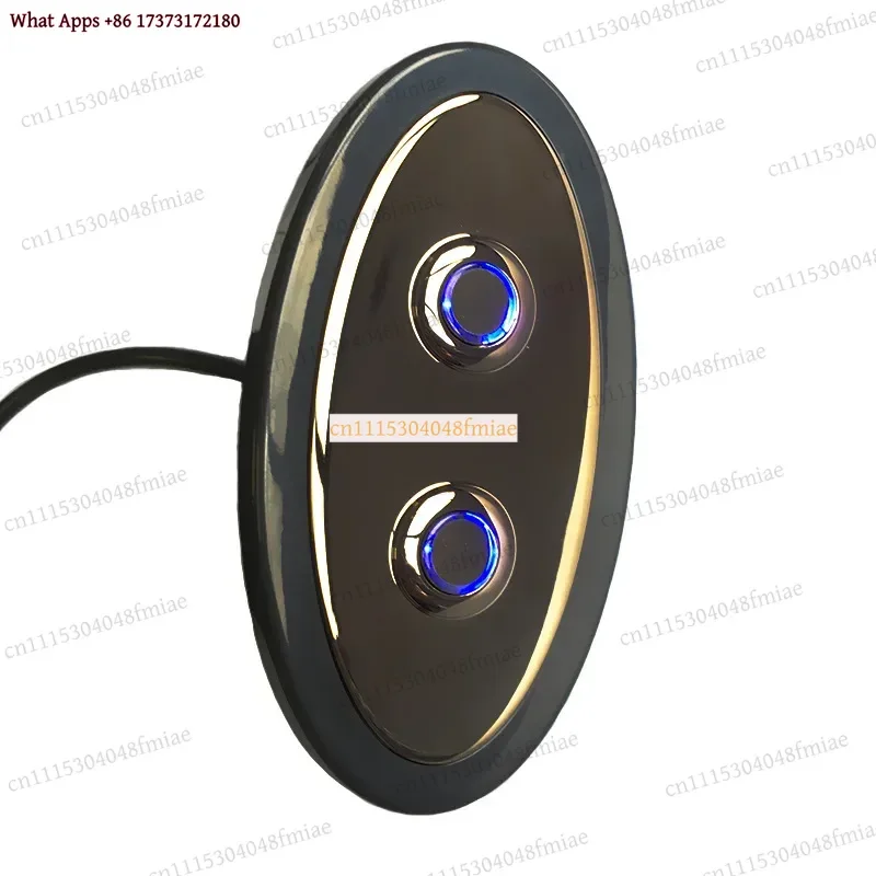 LED Backlit Wired Hand Controller for Electric Sofa Linear Actuator Built-in USB Charging