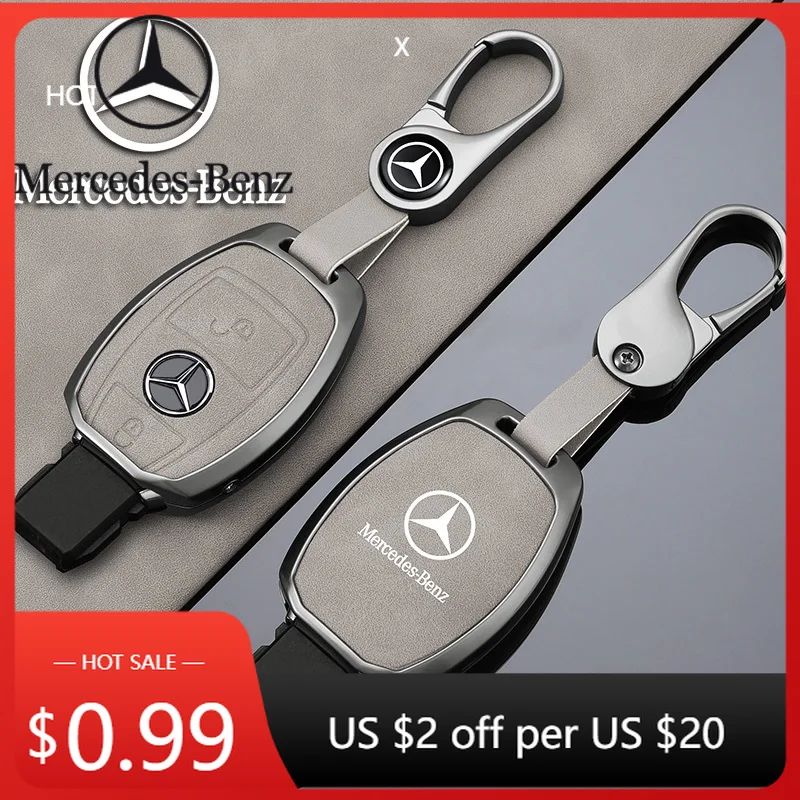 

Car Sticker Car Smart Remote Key Case Fob Cover Shell for Mercedes Benz A B C E Class GLS GLA GLK GLC CLS CLA AMG W204 W205 W212