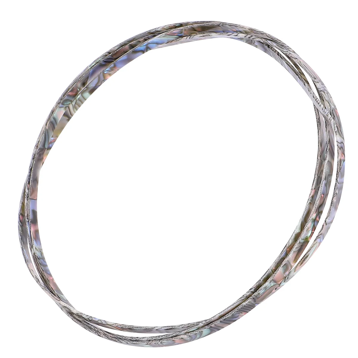 

2Pcs Exquisite Guitar Purfling Strip Plastic Binding Inlay Edge Protection Trim for Body Instrument Craft Binding Strip