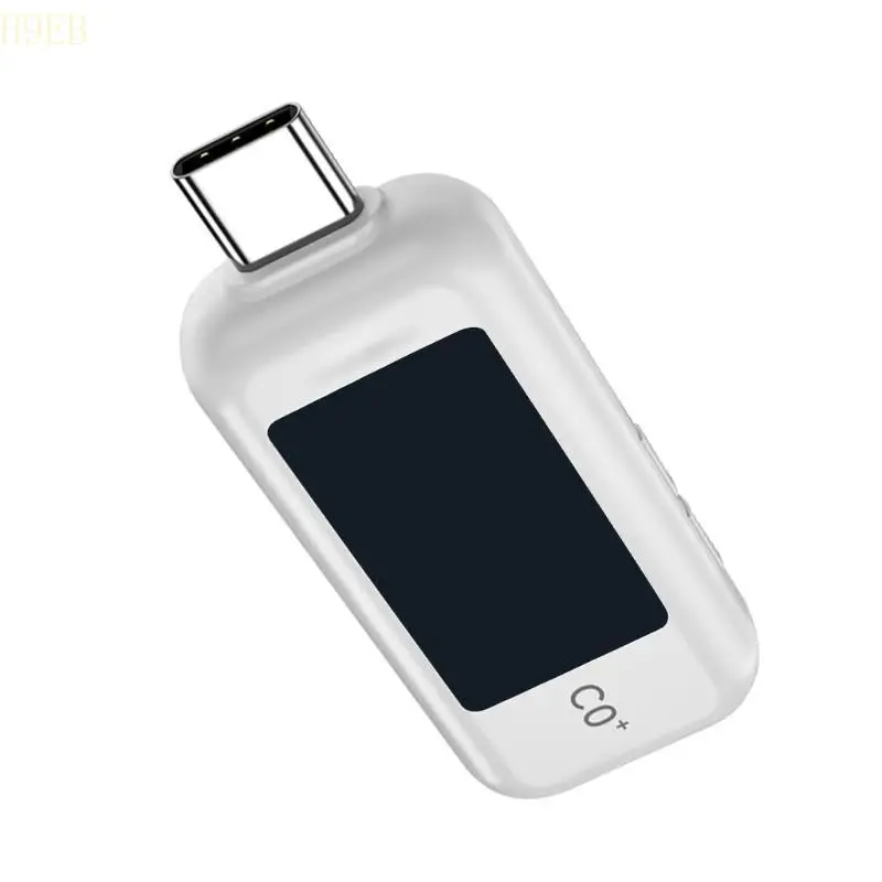 

H9EB USB Monitors, Type C Connection PD3.1 C0Q C0 USB Voltages Current Tester for Enthusiasts