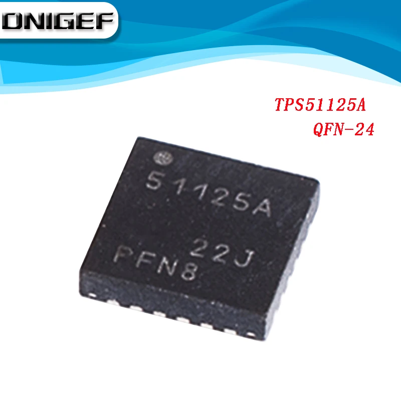 100% New TPS51125RGER TPS51125ARGERG4 TPS51125 TPS51125A QFN-24 Chipset DNIGEF