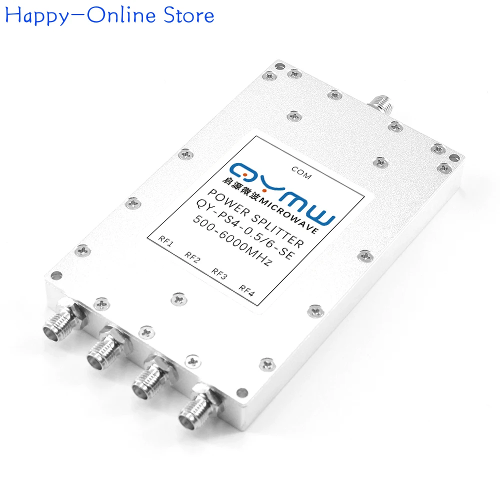 

0.5-6G Power Splitter SMA One Divides into Two One Divides into Four WiFi 5.8G Signal Test Distributor Combiner