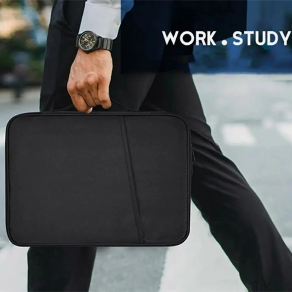 

With Handle Portable Laptop Bags Waterproof Lightweight Laptop Case Ultra Thin Soft Material Computer Notebook Sleeve